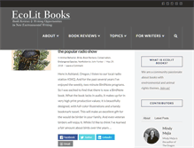 Tablet Screenshot of ecolitbooks.com